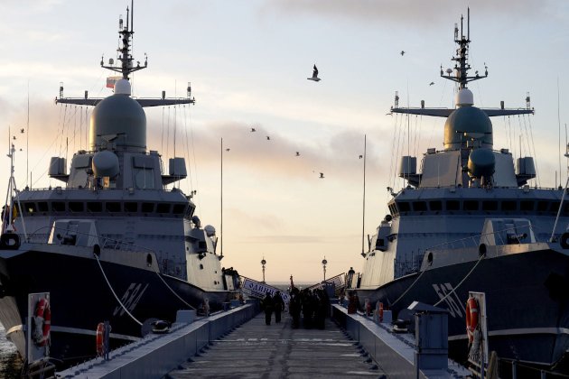 У Чорному морі перебувають російські кораблі із залпом на 20 ракет «Калібр»