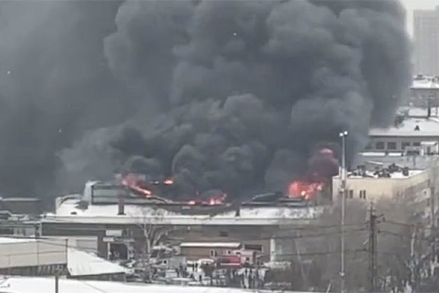 У Москві знову спалахнула масштабна пожежа (відео)
