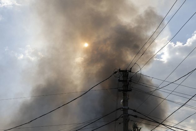 У Бєлгородскій області повідомили про «обстріл»: у місті Шебекіно пошкоджені лінії електропередач