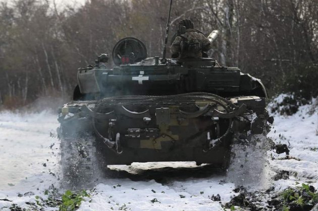 Карта бойових дій в Україні станом на 4 січня