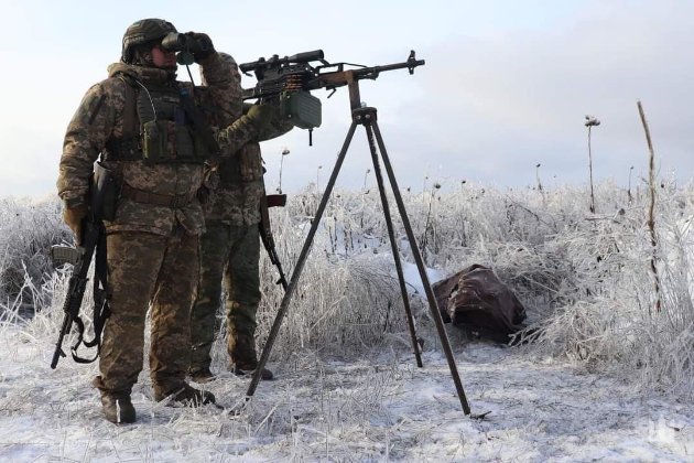 Карта бойових дій в Україні станом на 3 січня