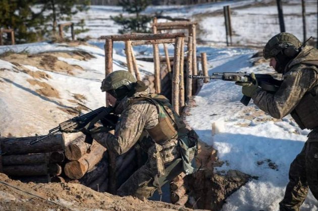 Карта бойових дій в Україні станом на 26 січня