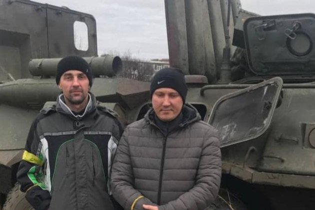 Сумські залізничники голими руками знешкодили БТР окупантів