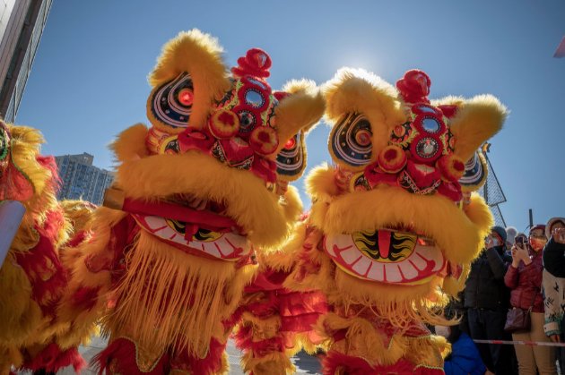 Танець лева. Як святкували Китайський Новий рік у Пекіні (фото, відео)