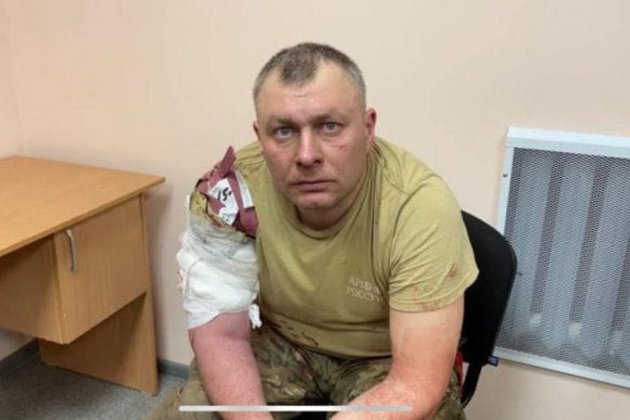У полон ЗСУ під Черніговом здався цілий взвод російських загарбників: відео допиту командира