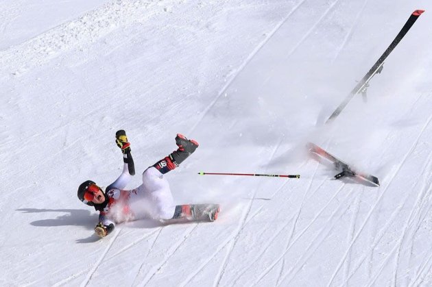 Епічні та страхітливі падіння спортсменів на зимовій Олімпіаді в Пекіні (фото, відео)