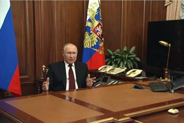 Володимир Путін визнав «незалежність» маріонеткових республік «ДНР» і «ЛНР» (відео)
