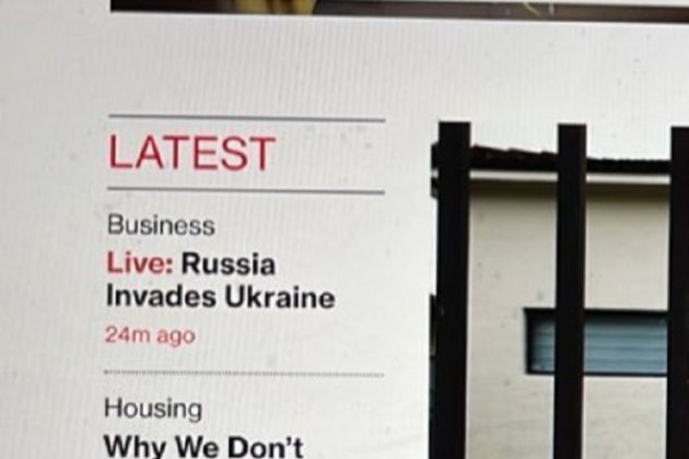 На сайте Bloomberg по ошибке выложили новость о начале российского вторжения в Украину
