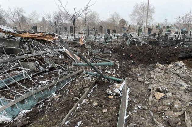 Росія завдала ракетного удару по кладовищу у Краматорську (фото)