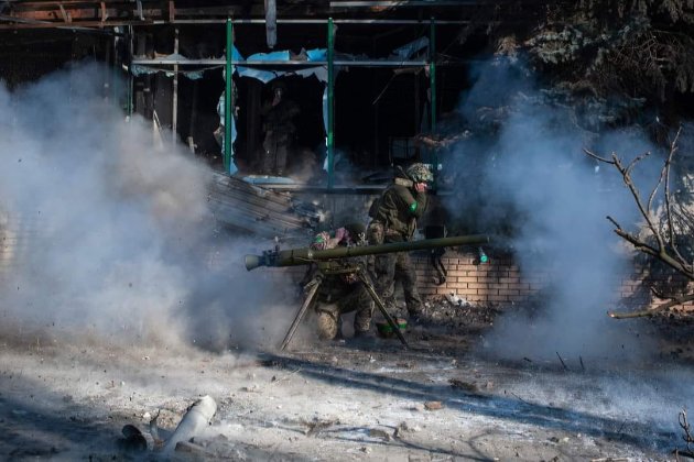 Карта бойових дій в Україні станом на 28 лютого