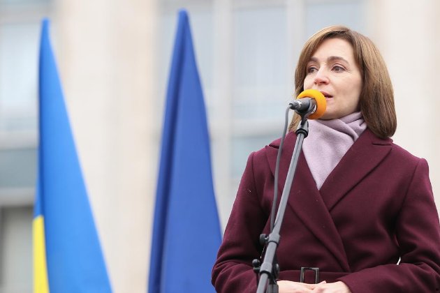 Україна зараз забезпечує безпеку Молдови — Санду