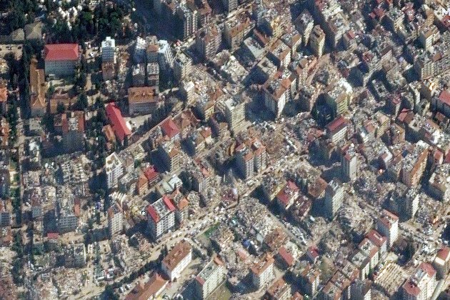Супутник Maxar показав, як виглядає постраждале від землетрусу місто в Туреччині (фото)