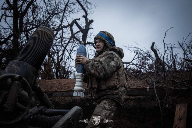 Карта бойових дій в Україні станом на 1 лютого 