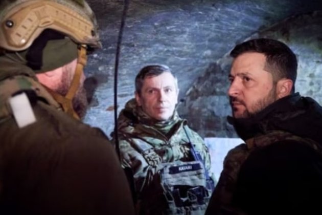 Зеленський відвідав передові позиції ЗСУ у Роботиному на Запоріжжі (відео)