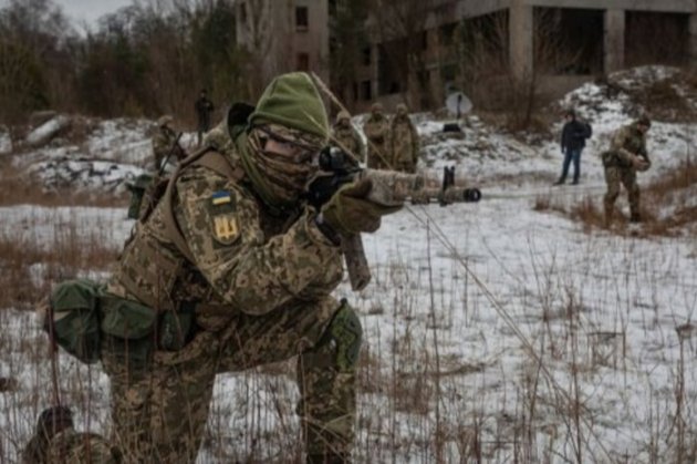 Карта бойових дій в Україні станом на 22 лютого 2025 року