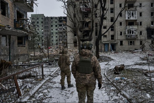 Карта бойових дій в Україні станом на 15 лютого 2025 року