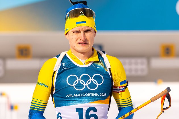 Олімпіада-2026: Мандзін і Підручний увійшли до топ-20 гонки переслідування у біатлоні