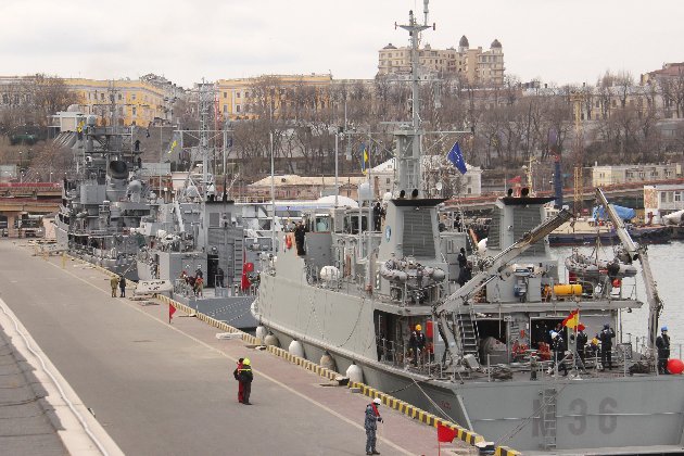 Чотири кораблі НАТО зайшли в Одеський порт