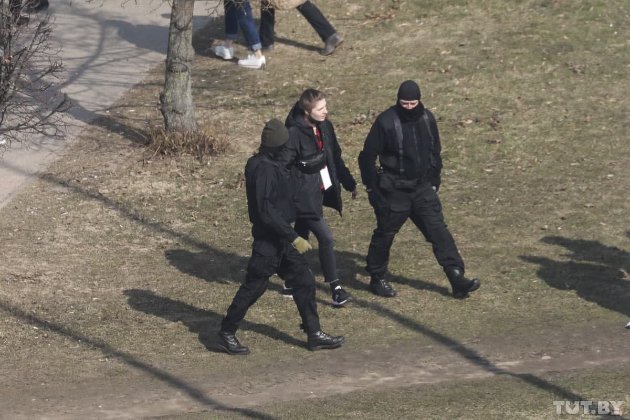 День Волі у Мінську. Силовики затримали більше 60 активістів 