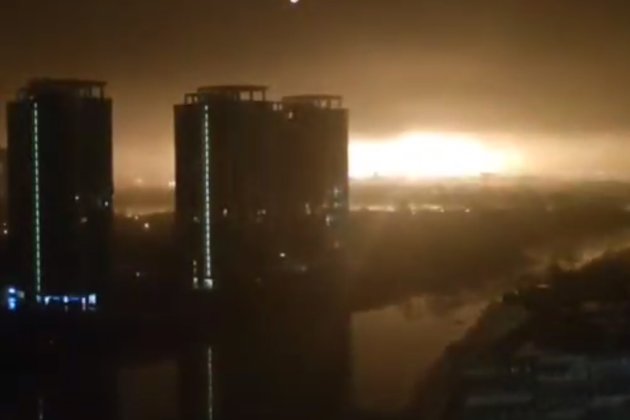 В столиці пролунали чотири потужних вибухи (відео)