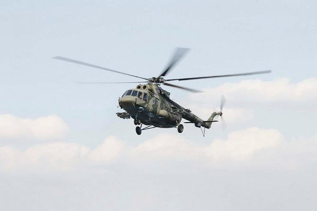 На Харківщині російський гелікоптер обстріляв позиції своєї ж армії