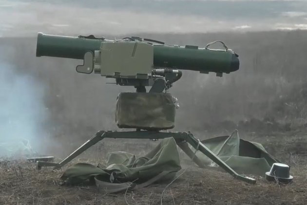 Сьогодні вночі з ПТРК українського виробництва знищили шість ворожих танків та одну БТР