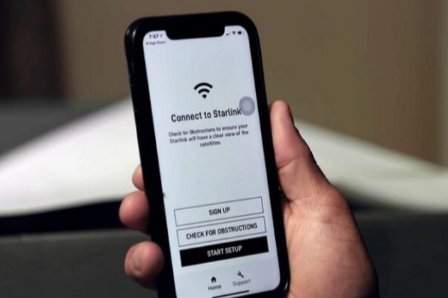 Додаток Starlink став найбільш завантажуваним в Україні