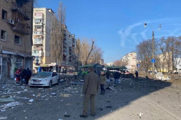 Над Києвом ЗСУ збили російську крилату ракету (фото, оновлено)