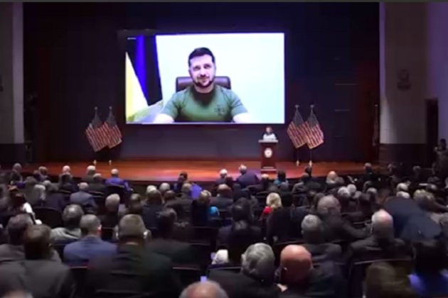 «Зараз вирішується доля нашої держави». Зеленський виступив перед членами Конгресу США (відео)
