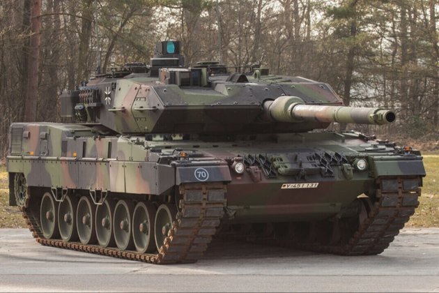В Україну прибули три танки Leopard 2 від Португалії