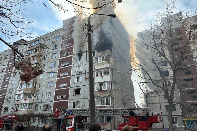У Повітряних Силах розповіли, чим окупанти атакували житловий квартал у Запоріжжі