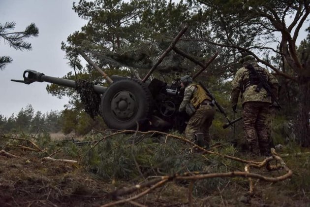 Карта бойових дій в Україні станом на 20 березня