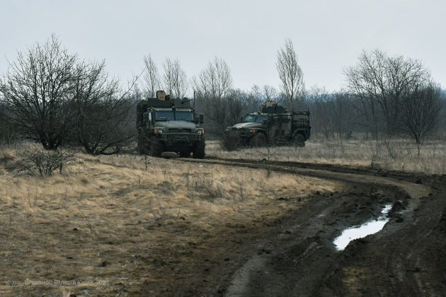 Карта бойових дій в Україні станом на 23 березня