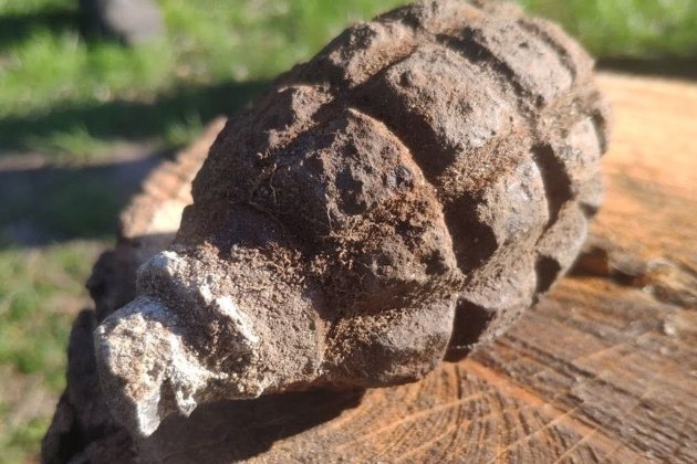 На Львівщині під час сортування картоплі знайшли застарілий боєприпас