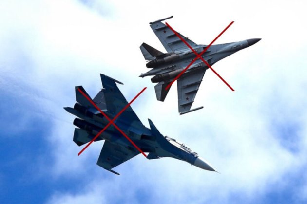 Повітряні сили вдарили ракетами ще по двох російських літаках (оновлено)