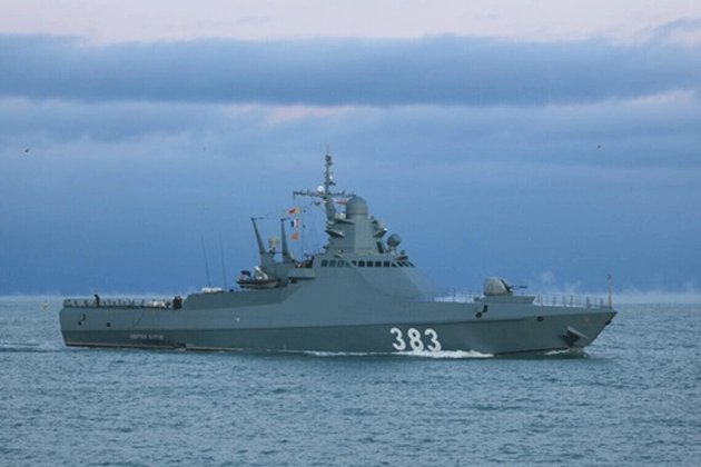 На знищеному російському кораблі «Сергій Котов» був вертоліт — ВМС