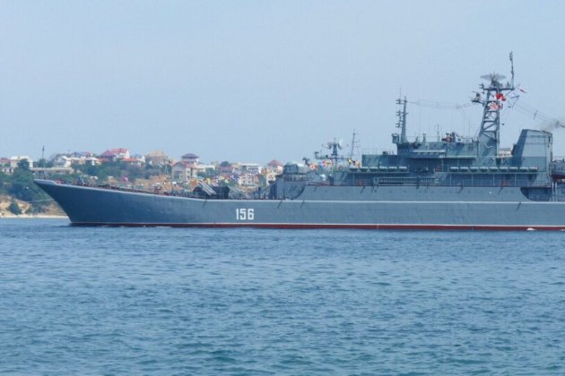 У ВМС розповіли, скільки великих десантних кораблів залишилося у Чорноморському флоті рф