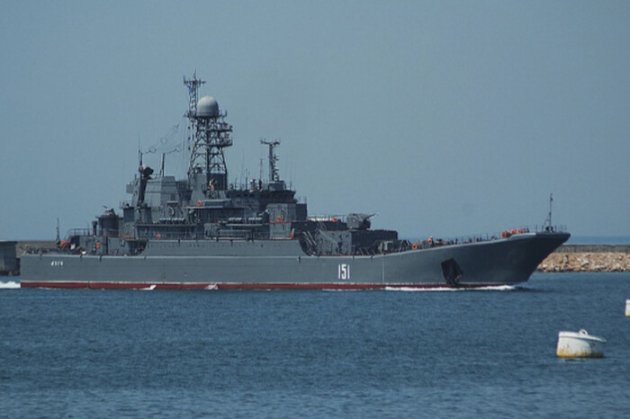Генштаб підтвердив, що ЗСУ уразили два великі десантні кораблі рф у Севастополі