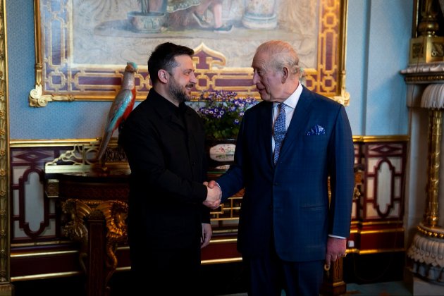 Зеленський зустрівся у Букінгемському палаці з королем Карлом ІІІ