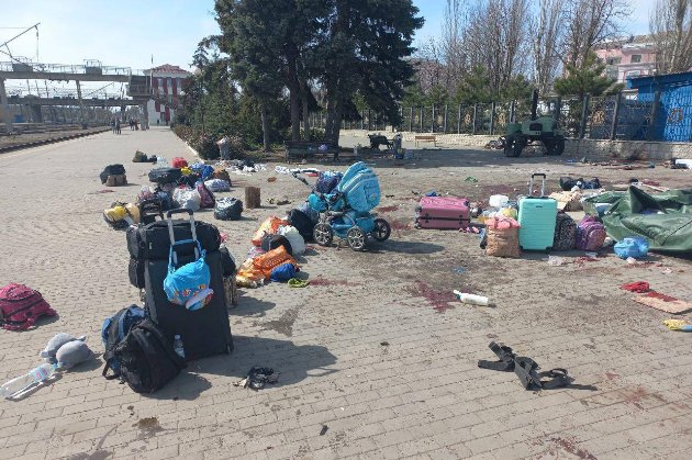 Обстріл вокзалу у Краматорську: росія вбила 45 дорослих та 5 дітей
