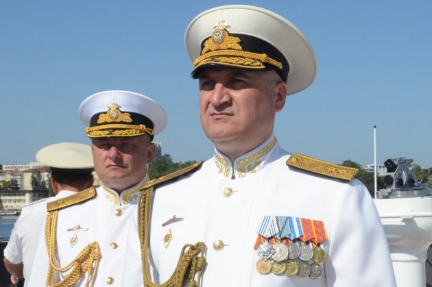 В росії заарештували командувача Чорноморського флоту — розвідка