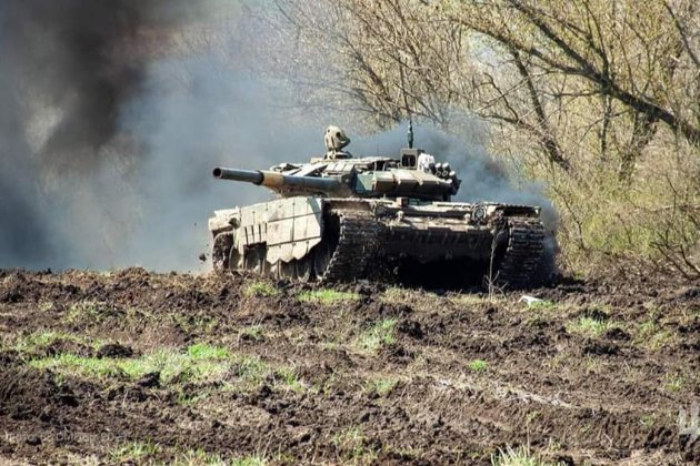 Карта бойових дій в Україні станом на 17 квітня