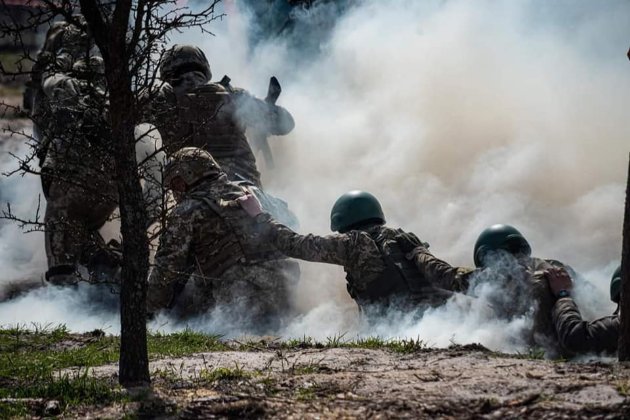 Карта бойових дій в Україні станом на 13 квітня