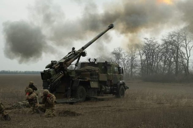 Карта бойових дій в Україні станом на 16 квітня