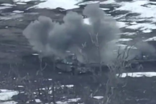 Оператори ССО показали, як «вполювали» російський танк Т-90 (відео) 