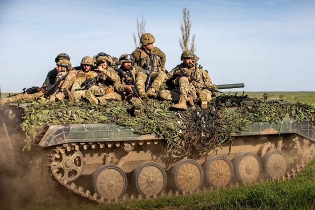 Карта бойових дій в Україні станом на 18 квітня
