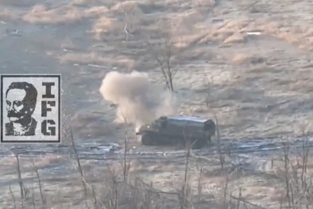 Дрони ЗСУ знищили техніку та гармати ворога на Донеччині (відео)
