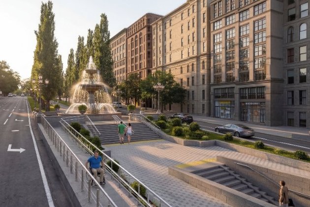 На місці пам'ятника Леніна на Бессарабці у Києві облаштують фонтан (фото)