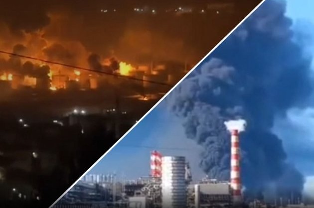 Генштаб підтвердив ураження нафтопереробного заводу у  Туапсе і двох десантних кораблів у Севастополі 