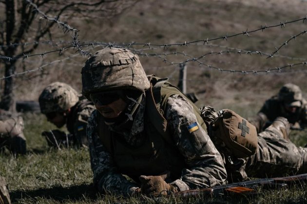 Карта бойових дій в Україні станом на 23 квітня 2026 року